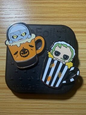 Warner Bros Latte Horror Character Pins